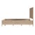 Flagstaff King Size Cane Panel Bed, Desert Sand For Sale In Chicago - Image 6 of 9