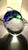 Classic Artisan Heavy Bubble Glass Dolphin Paperweight For Sale - Image 10 of 11