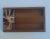 Mid-Century Modern Mid-Century 1960s Bolano Enamel on Copper and Walnut Wood Desktop Notepad Tray For Sale - Image 3 of 11