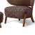 Set of TMBO Lounge Chair and Pouf by Mazo Design For Sale - Image 4 of 6