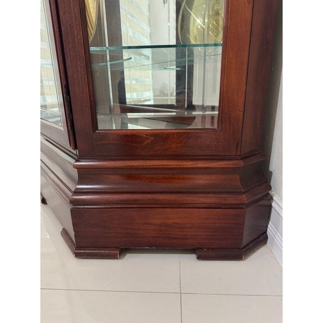 Howard Miller Majestic II Grandfather Floor Clock Model 610-939, 2005 For Sale - Image 12 of 16