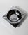Large Vintage Brutalist Modernist Square Chrome Ashtray, 1980s For Sale - Image 4 of 12