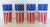 1970s Stars and Stripes Glass Tumblers - Set of 4 For Sale - Image 9 of 9