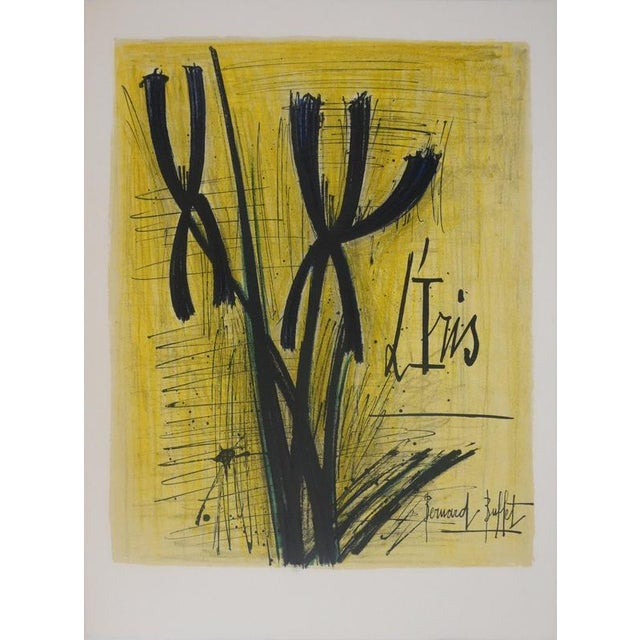 Bernard Buffet, The Iris, 1966, Lithograph For Sale - Image 6 of 6