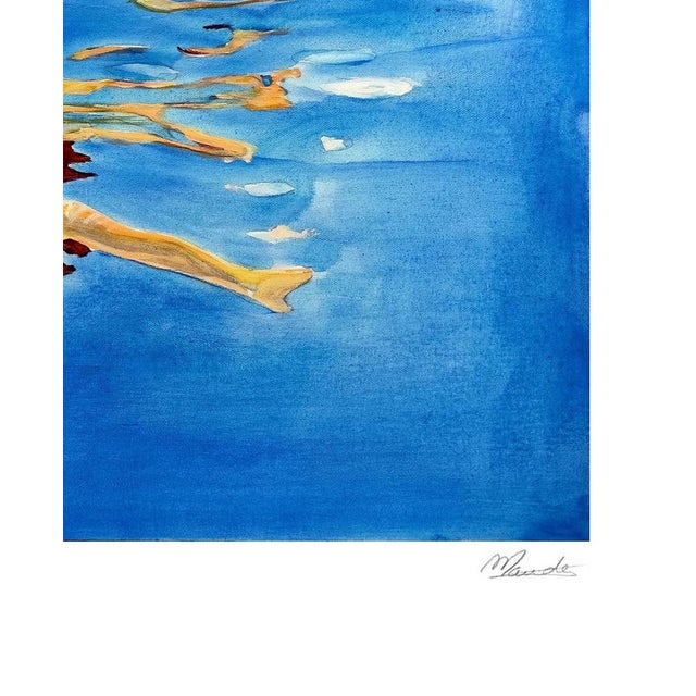 Maude Ovize, Undulating Colors, 2025, Silkscreen Print For Sale - Image 5 of 7