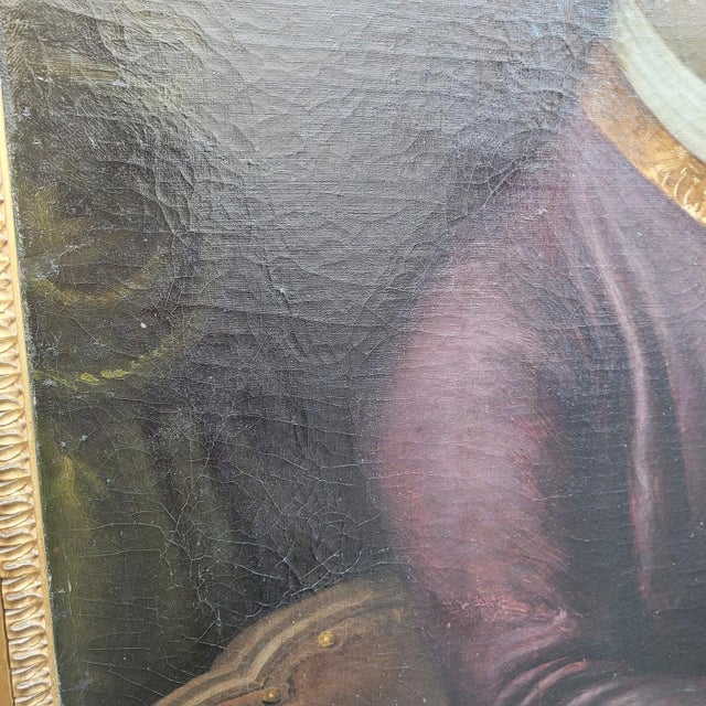 Uknown, Gentleman with Letters, 18th Century, Oil on Canvas, Framed For Sale - Image 11 of 18