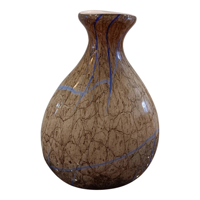 1970s Handmade Makora Krosno Vase For Sale