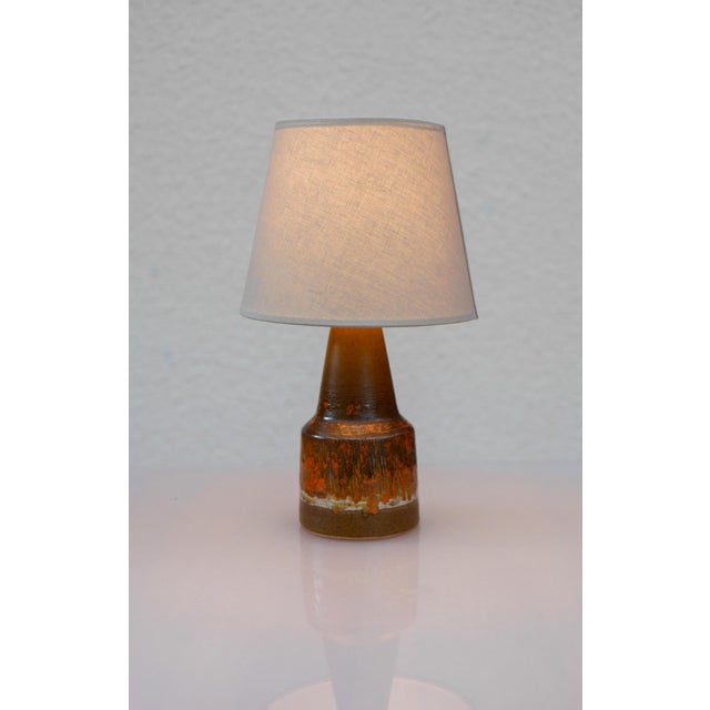 Mid-Century Modern Mid-Century Modern Pottery Lamp from Tilgmans, 1960s For Sale - Image 3 of 13