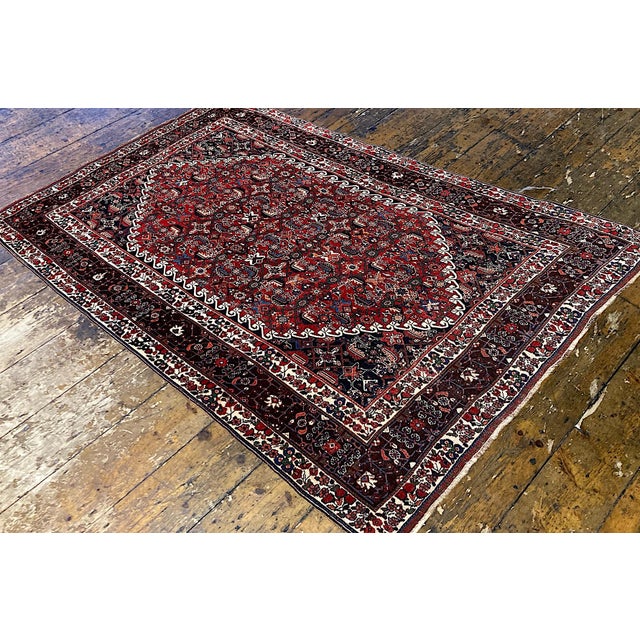 Antique Qashqai Rug, 1890s For Sale - Image 5 of 18