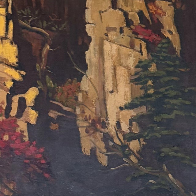 Park Jeon-Yeol, Mount Kumgang, 1961, Oil on Canvas For Sale - Image 7 of 18