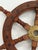 Wooden Ship’s Wheel Wall Decor For Sale - Image 12 of 14