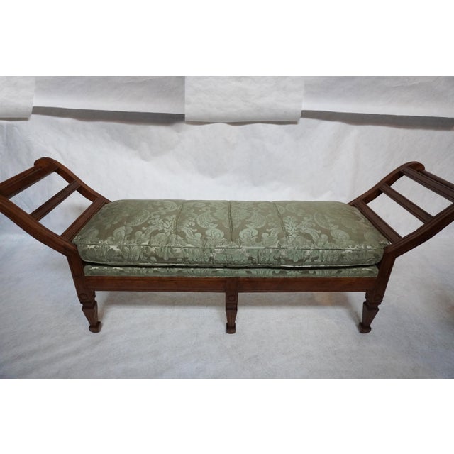 French Provincial French Provincial Style Window Bench by Rose Tarlow For Sale - Image 3 of 12