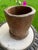 Tribal Antique Rustic Wooden Mortar Primitive Vessel For Sale - Image 3 of 12