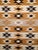 American Vintage Native American Navajo Chinle Revival Rug, Wool and Cotton, Banded Geometric Pattern, 4x5 For Sale - Image 3 of 9