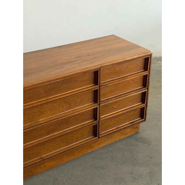 Wood 1980s Lowboy Dresser by John Keal For Sale - Image 7 of 12