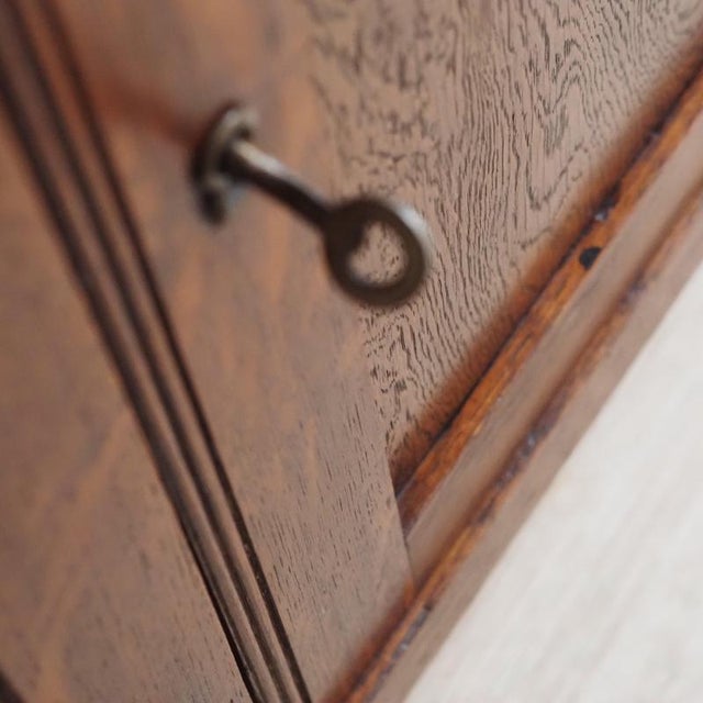 Vintage Art Deco Oak Chest of Drawers, 1930 For Sale - Image 6 of 15
