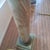 1910s 19th Century Green Onyx Pedestal With Bronze Scrolling Sleeves For Sale - Image 5 of 10