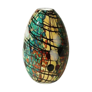 Glass Vase by Cenedese, 1980s