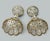 Gold Antique Crystal Glass Bohemian Enamel Pair Overlaid Lusters Candlesticks 19thCt For Sale - Image 8 of 10