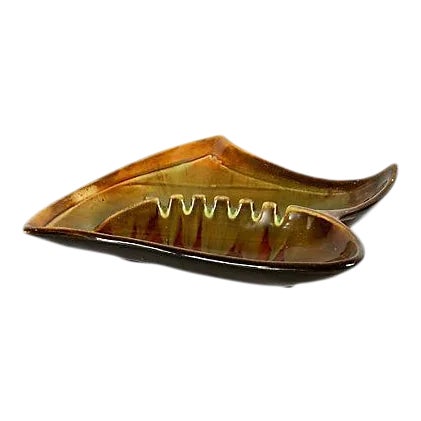 1960s California Pottery Ashtray For Sale