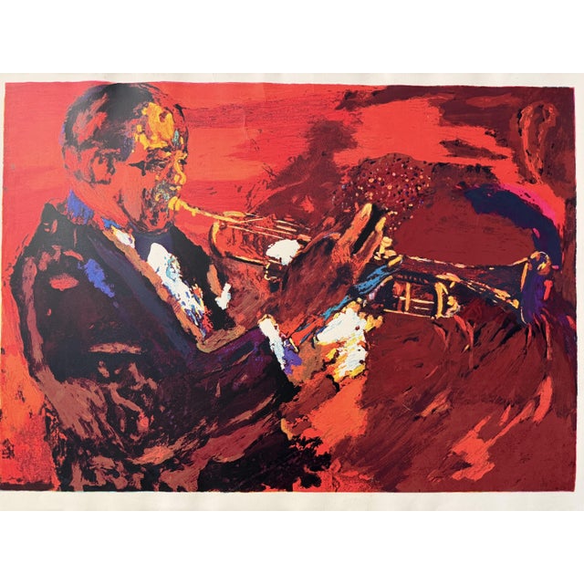 After Leroy Neiman Atibuido, Louis Armstrong, Silkscreen Print, 1976 For Sale - Image 13 of 13