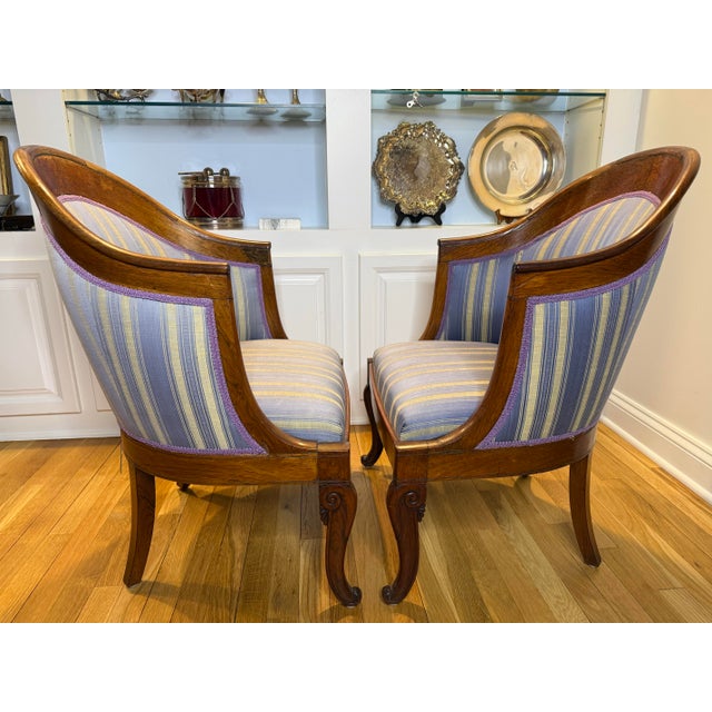 Wood Biedermeier Chairs For Sale - Image 7 of 12