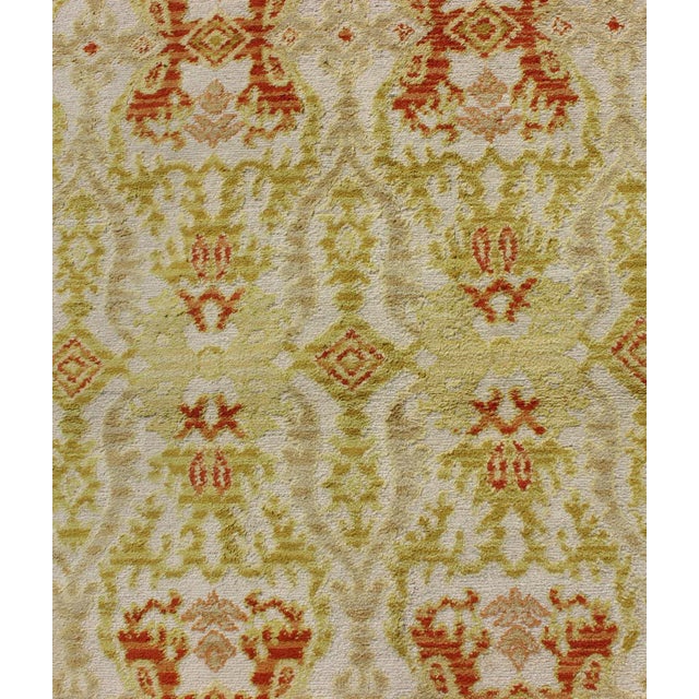 1920s Antique Spanish Runner Rug - 3′10″ × 14′ For Sale In Atlanta - Image 6 of 8
