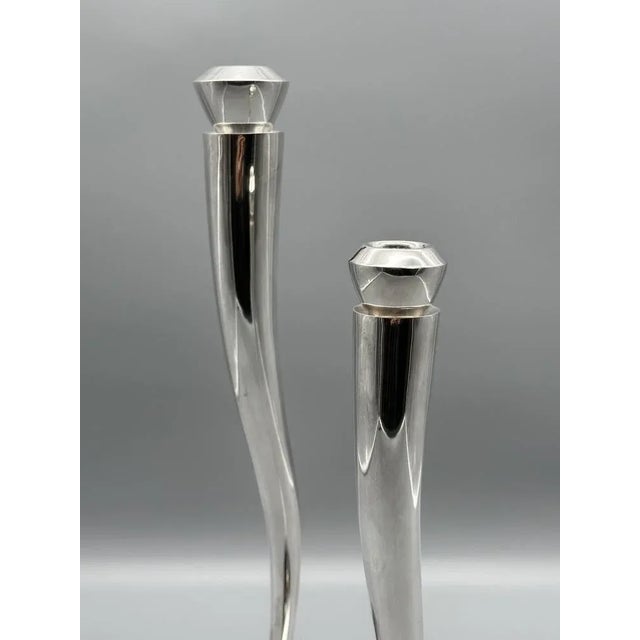 Candleholders in 925 Silver from Pomelato Milano, Set of 2 For Sale - Image 5 of 13