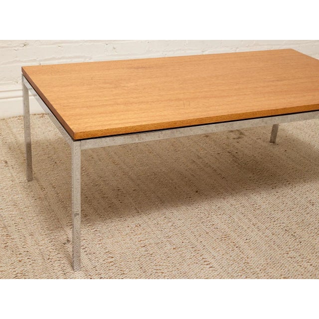 Wood Vintage Knoll International Coffee Table, Attributed For Sale - Image 7 of 7