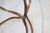 Vintage Hand Forged Copper Brutalist Bowl on Stand For Sale - Image 10 of 10