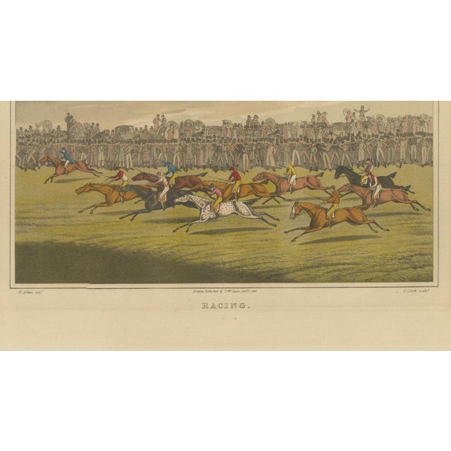 Henry Alken, Antique English Horse Racing Print, 1822, Etching For Sale - Image 5 of 9