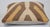 Tribal Arteverk Handwoven Afghan Kilim Pillow — Brown & Cream Chevron For Sale - Image 3 of 3