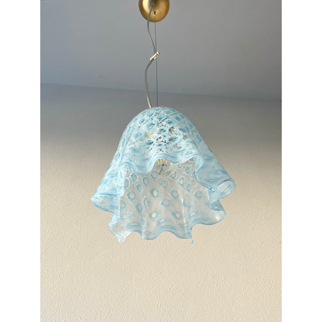 Macrame Handkerchief Pendant Lamp from La Murrina, 1990s For Sale - Image 10 of 18