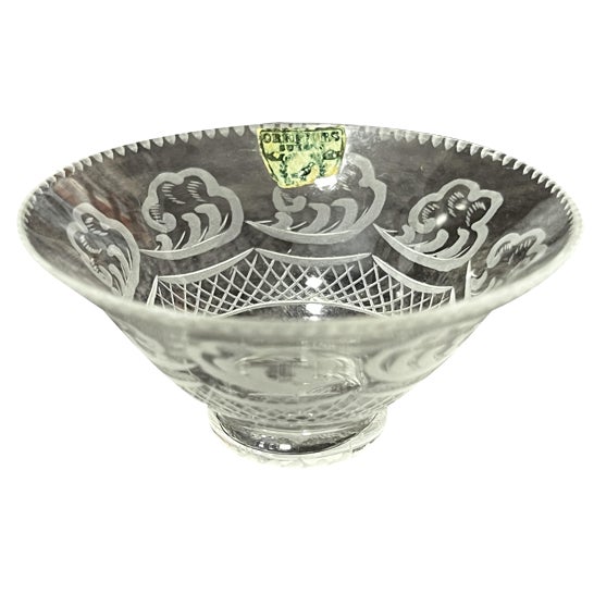 Small Bowl by Simon Gate for Orrefors, Sweden, 1927 For Sale