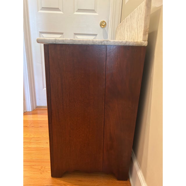 Early 20th Century Small Mahogany Chest For Sale In Charleston - Image 6 of 7