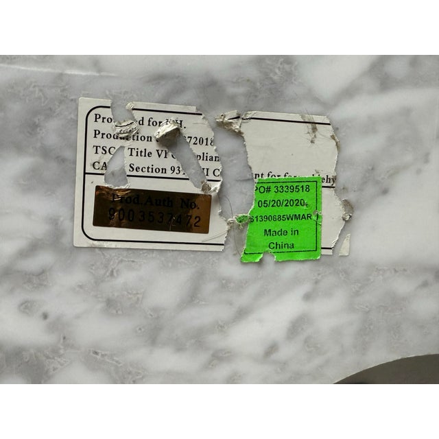 Timothy Oulton for Restoration Hardware Marble Plinth Cube Side Table For Sale - Image 12 of 12