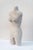 Female Wicker Sculpture, Made in Italy, 1970s. Made of natural wicker and painted with white lacquer. He has an elegant...