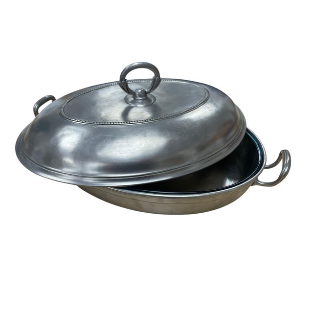 Match Toscana Pyrex Pewter Casserole Dish With Lid For Sale In Chicago - Image 6 of 9