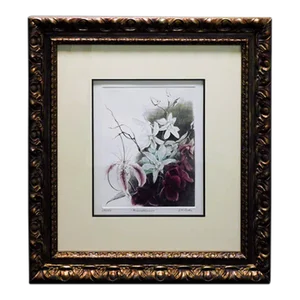 GH Rothe "Friendliness" Mezzotint Etching Hand Signed Artwork