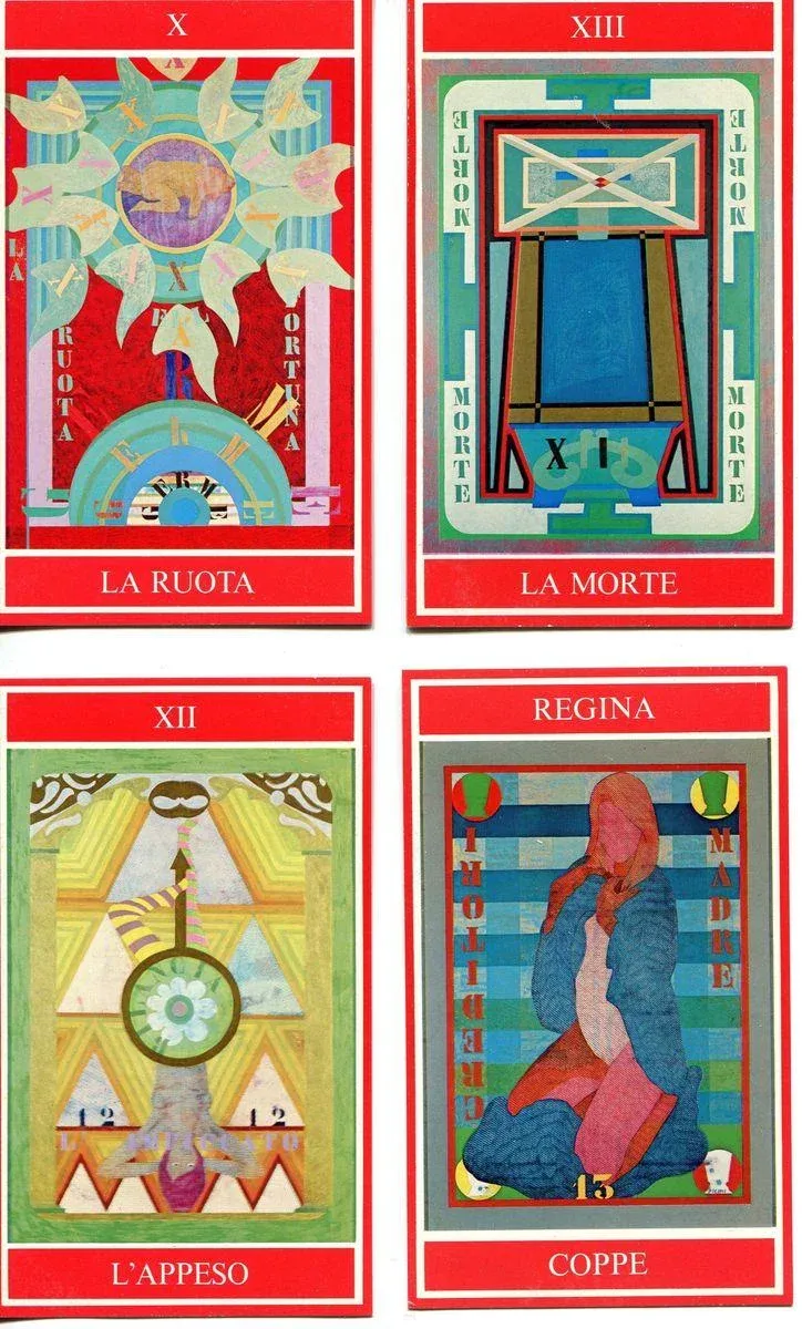 Tarots - The Complete 78 - Card Tarot by Andrea Picini 1979 | Chairish