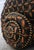 Wood Mackenzie Childs Scrolled Base Woven Wicker Stool For Sale - Image 7 of 11