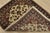 Fine Kashmar Rug 3’5′ X 4’8” Ivory Wool Traditional Hand-Knotted Carpet For Sale - Image 11 of 12