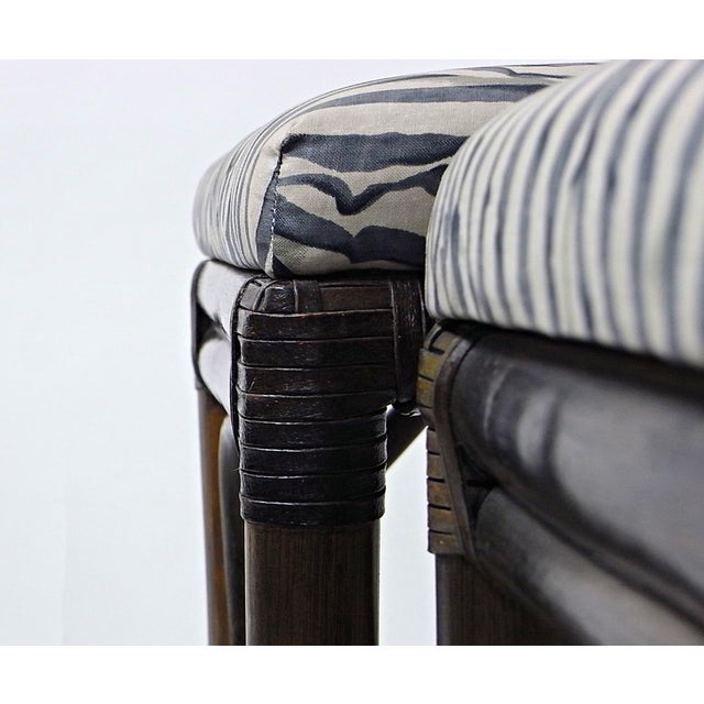 Dining Chairs in Rattan and Bamboo from McGuire, USA, 1970s, Set of 6 For Sale - Image 16 of 18