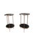 Petite Tiered Side Tables by Global Views Furniture, Set of 2 For Sale - Image 6 of 6