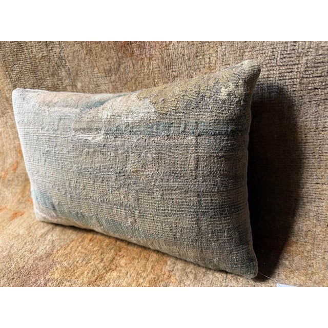 17th Century Brussels Tapestry Pillow For Sale - Image 4 of 5