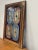 19th Century Antique Stained Glass and Wood Panels - A Pair For Sale - Image 5 of 10