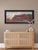 Contemporary Passing Through by Mark Harrison | Oil on canvas Landscape with mountains and a river at sunset For Sale - Image 3 of 5