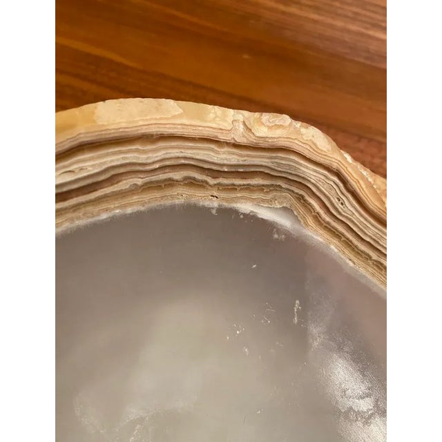 Gemstone Raw Edge Onyx Bowl For Sale - Image 7 of 10
