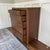 Mid-Century Modern Refinished Mid-Century Modern Stanley Walnut Dresser Highboy Chest of Drawers With Original Brass Hardware For Sale - Image 3 of 12