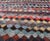 Mid 20th Century Vintage Moroccan Rag Rug With Diamond Pattern in Multicolor Tones 5'5 X 5'10 For Sale - Image 5 of 11